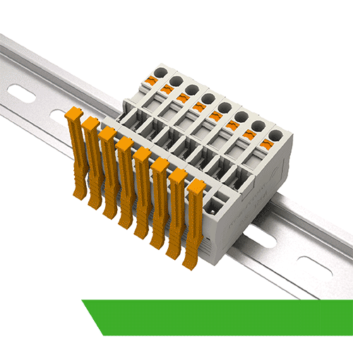 軌道式接線(xiàn)端子系列